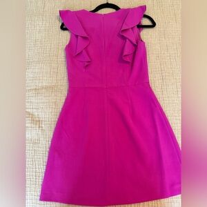 Mini ruffled dress